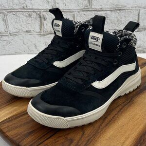 Vans Ultrarange Hi DL MTE 500664 Womens 7.5 Ultracush Black White Hiking Shoes